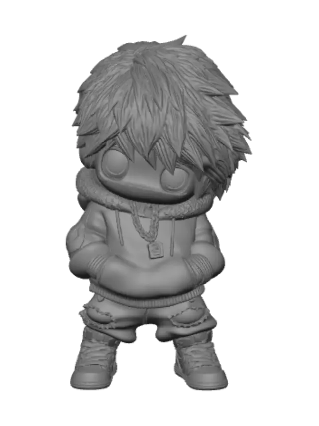 3D model for Blaze Hoodie Bot