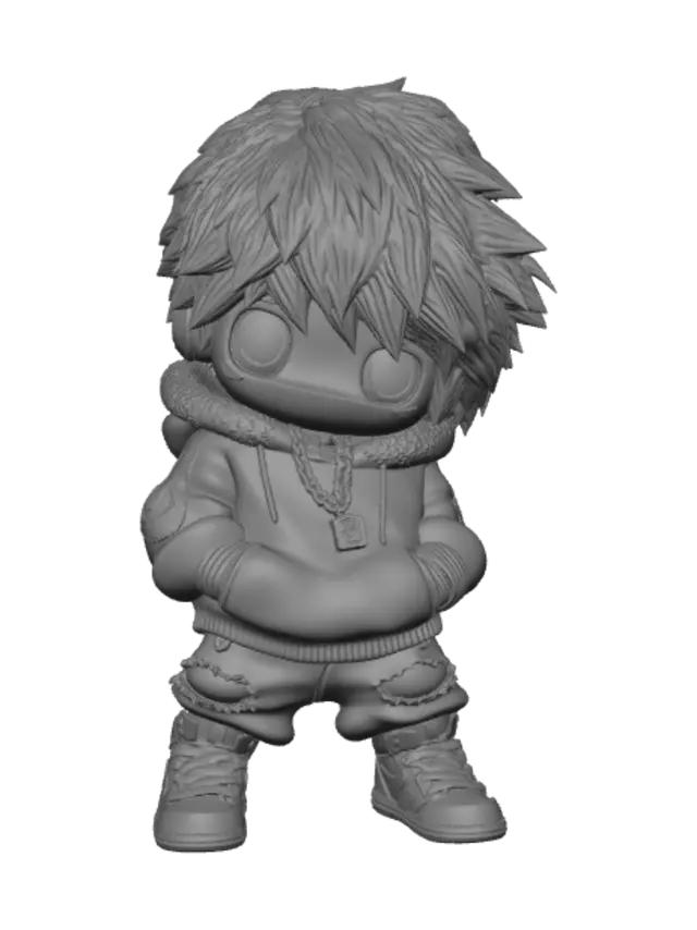 3D model for Blaze Hoodie Bot