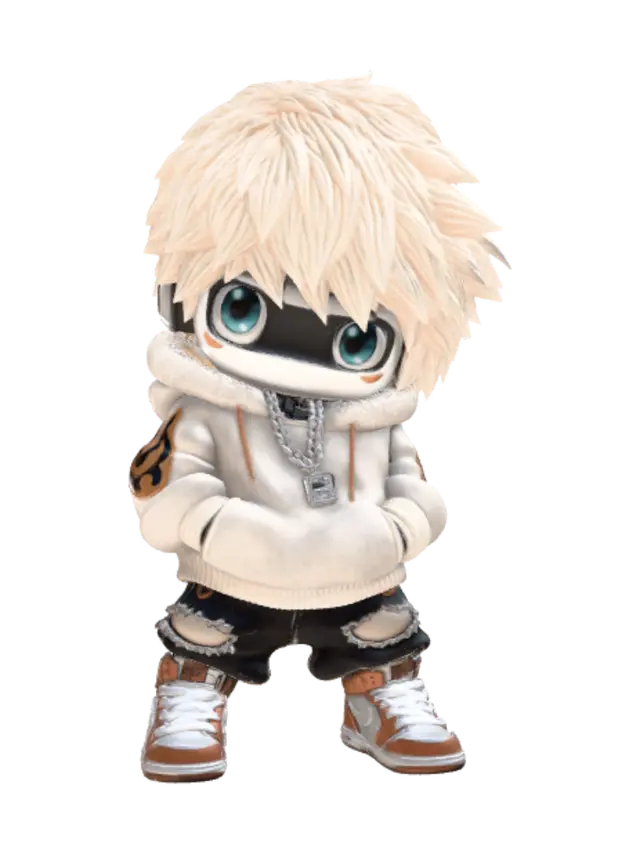 3D model for Blaze Hoodie Bot