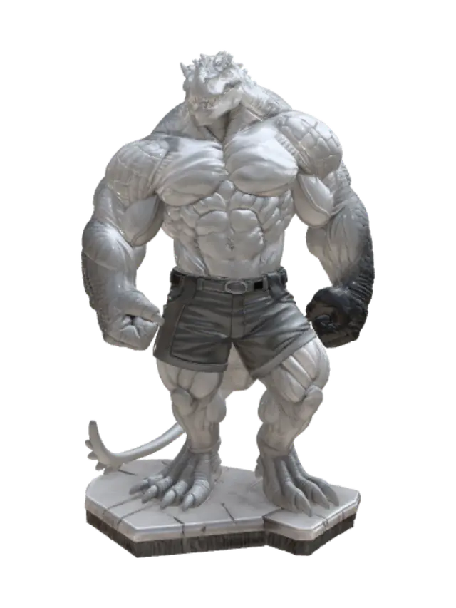 3D model for Colossus of Scale and Steel