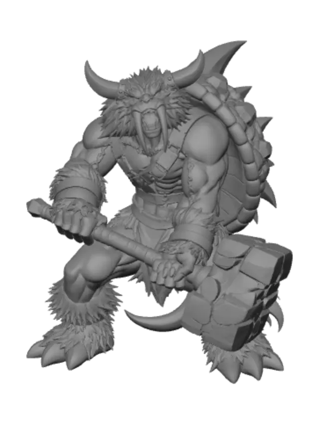 3D model for Embermaw Brute