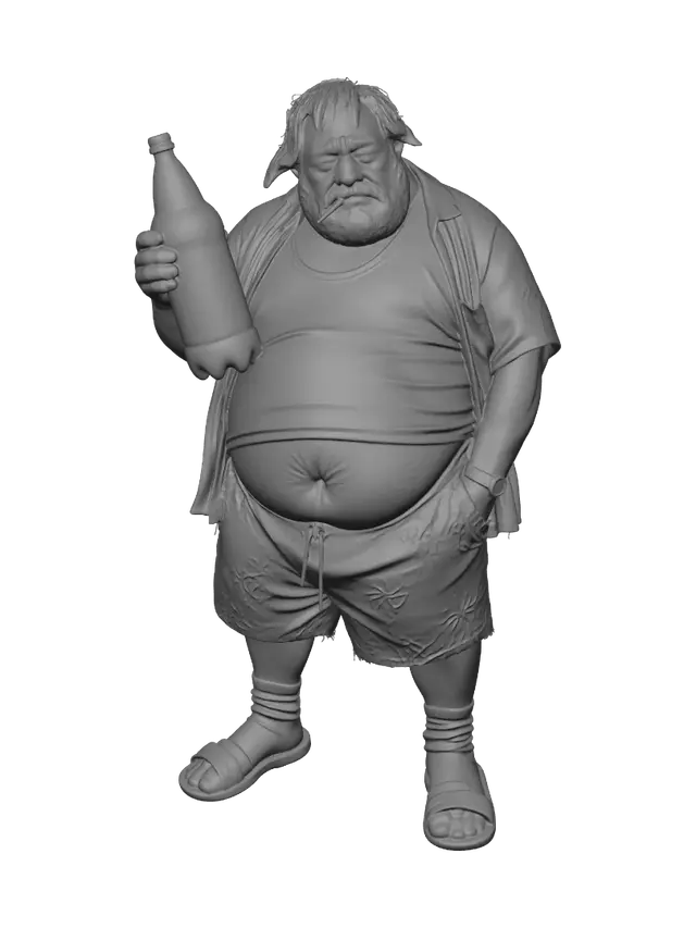 3D model for Baltika on the Beach