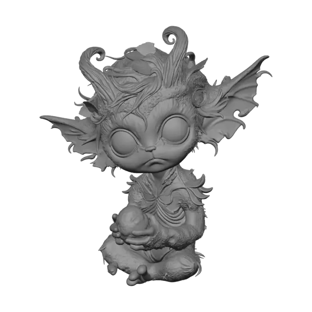 3D model for Mossbound Sprite