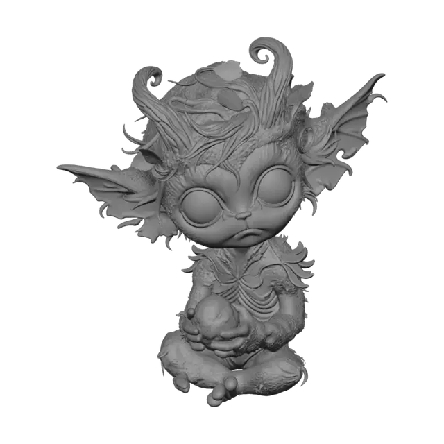 3D model for Mossbound Sprite