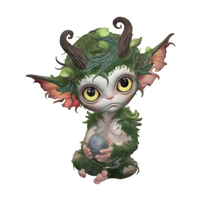 3D model for Mossbound Sprite