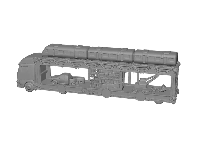 3D model for 360° Mobile Market Extravaganza
