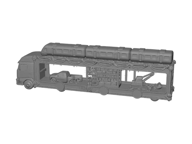 3D model for 360° Mobile Market Extravaganza