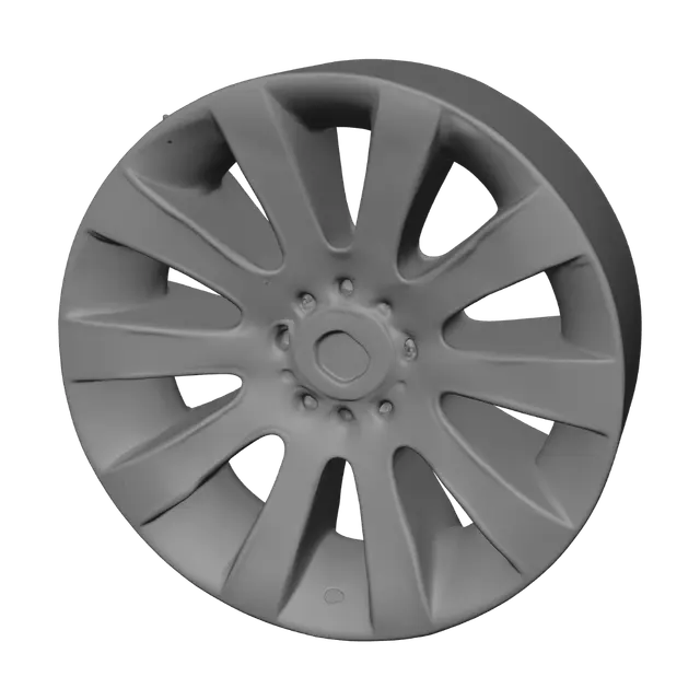 3D model for BMW alloy wheel close-up