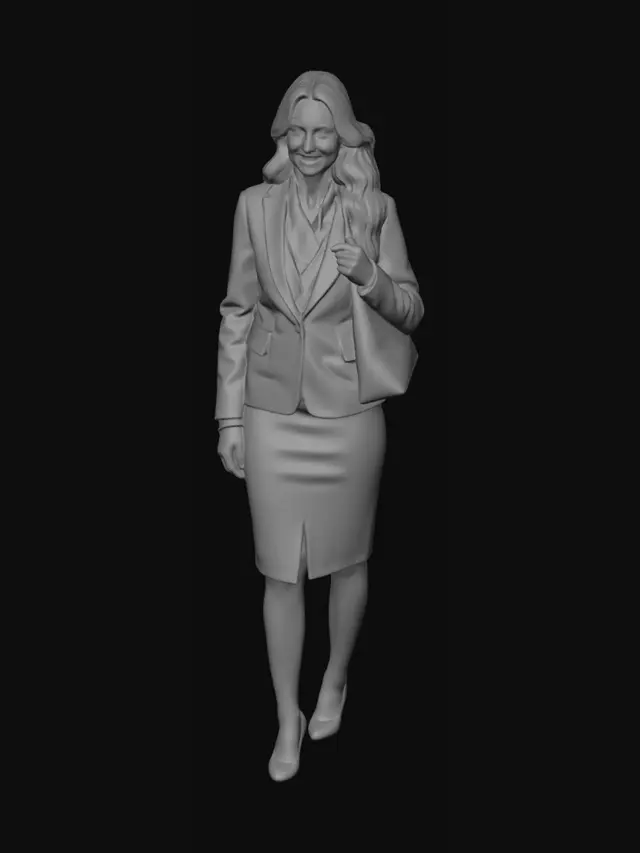 3D model for Corporate Chic Ensemble
