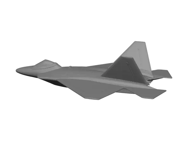 3D model for F-22 Raptor