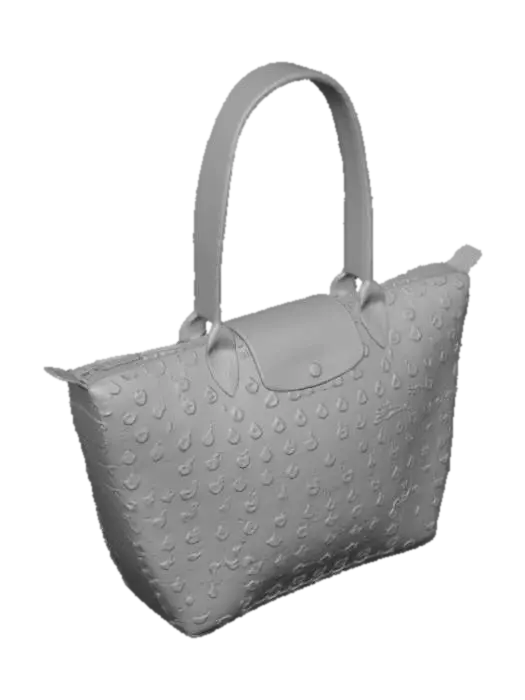 3D model for Green Horseshoe Tote Bag