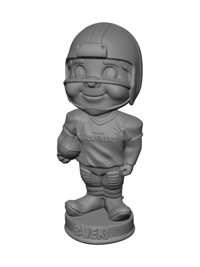 3D model for Ornate Football Player