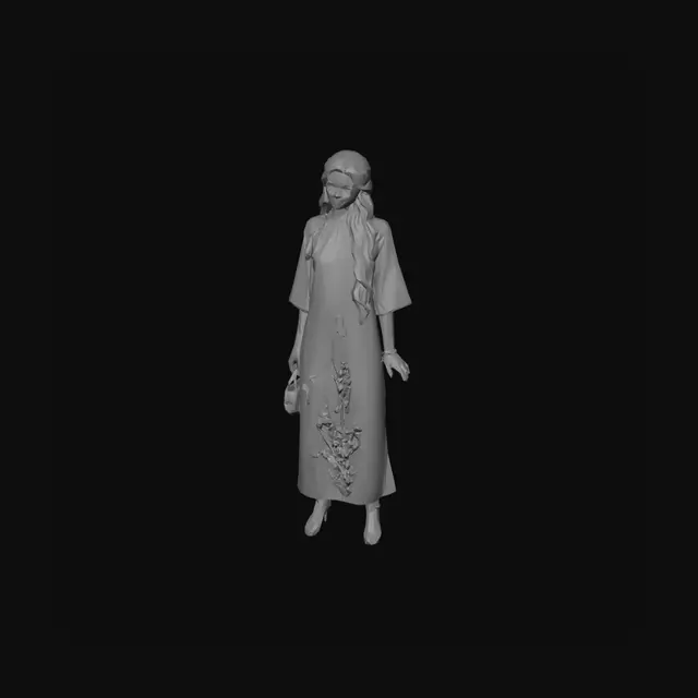 3D model for Mint Garden Belle