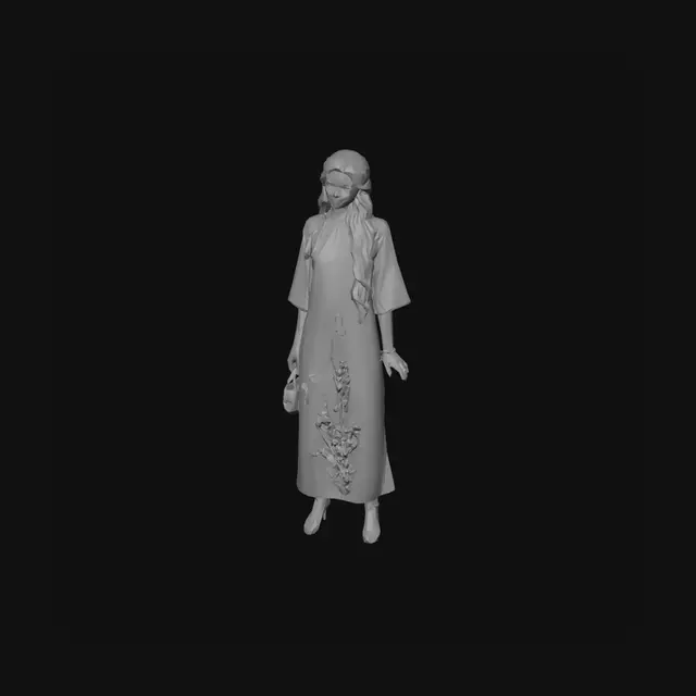 3D model for Mint Garden Belle