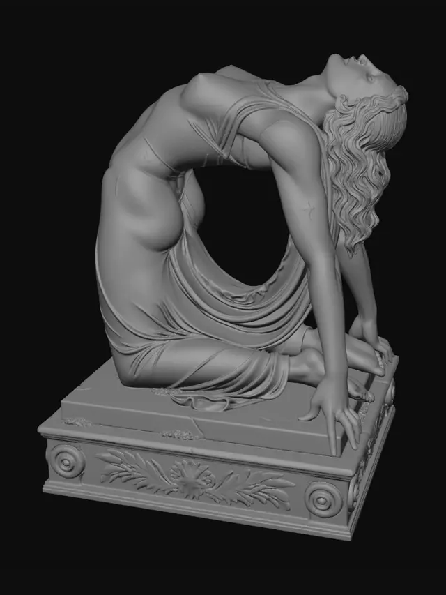 3D model for Embrace of Stone