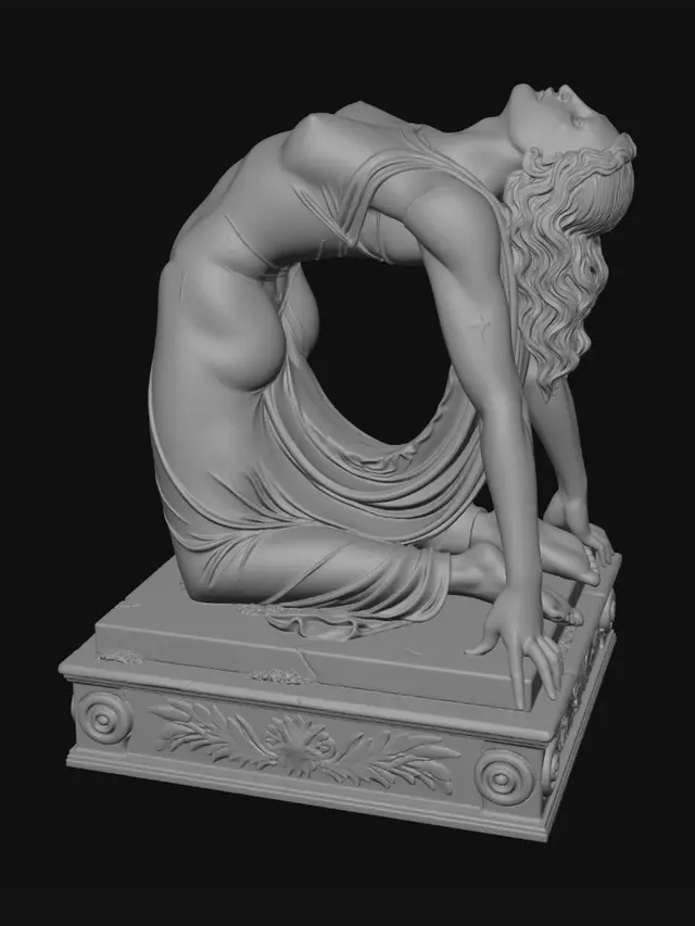 3D model for Embrace of Stone