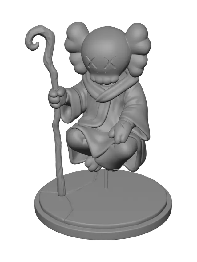 3D model for Hollow Monk