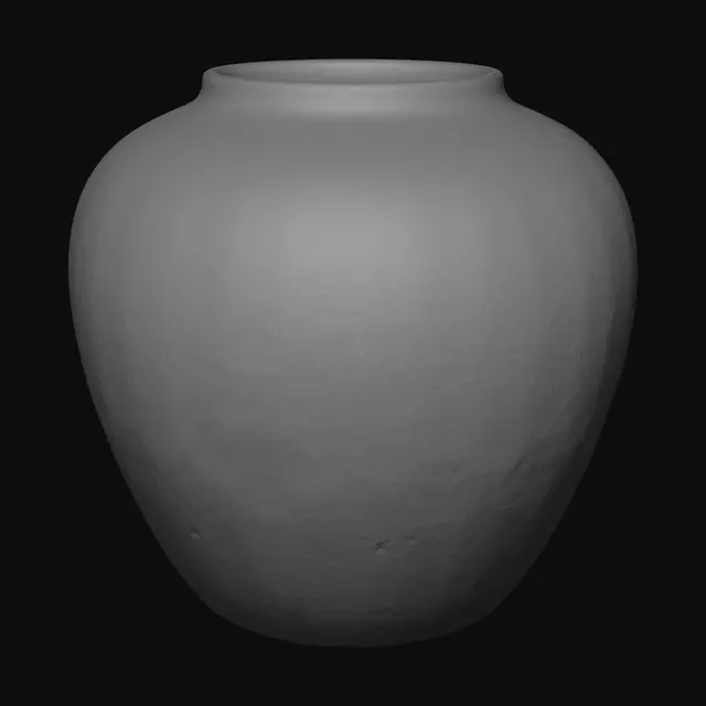 3D model for Earthen Vessel