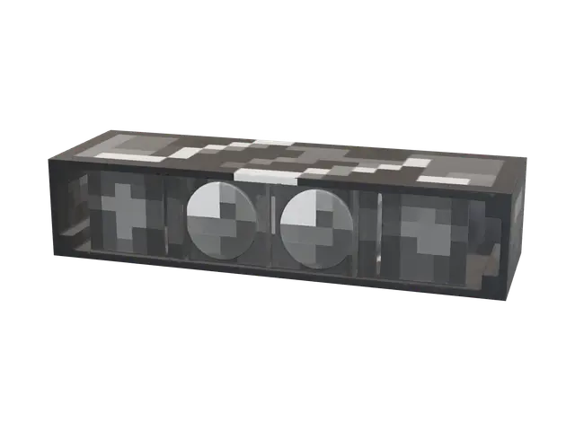Stylized What Does Netherite Look Like 3D model, vytvořený pomocí AI