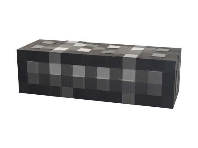 Low-Poly What Does Netherite Look Like 3D model, vytvořený pomocí AI