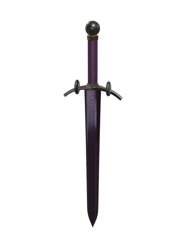 Low-Poly What Does Netherite Look Like 3D model, vytvořený pomocí AI