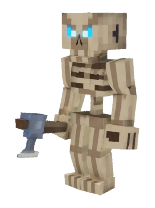Sand Warrior - Mob 3D model, vytvořený pomocí AI