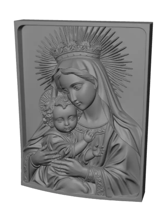 3D model for Madonna and Child