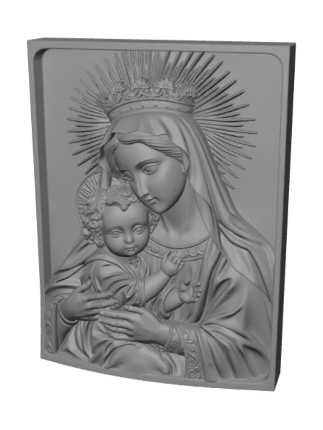 3D model for Madonna and Child
