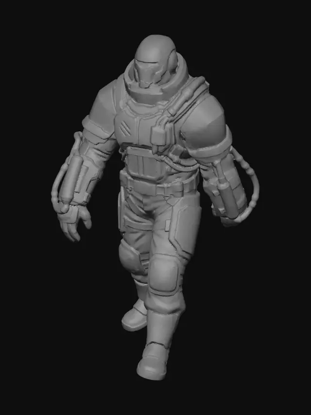 3D model for Create a chibi stylized concept art of a 2D anime character, with a head slightly larger than the rest of the body (slightly chibi), but maintaining a body and limbs with agility for fighting and quick movements. Jane, a cold and lethal female cyberpunk samurai assassin. Limbus Company art style, slightly larger head. Wearing a black reflective vinyl tactical suit with asymmetrical steel zippers. She has silver mirrored lenses implanted directly over her eyes, hiding her emotions. Holding a futuristic monofilament katana that emits a vibrant yellow glow. Dystopian cyberpunk aesthetic. Clean light gray background, full body character design sheet, clear A-pose, flat lighting for 3D modeling reference.