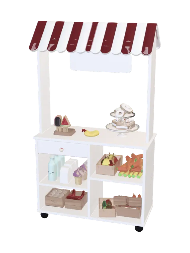 3D model for Toy Bakery Stand
