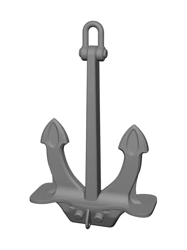 3D model for Iron Anchor