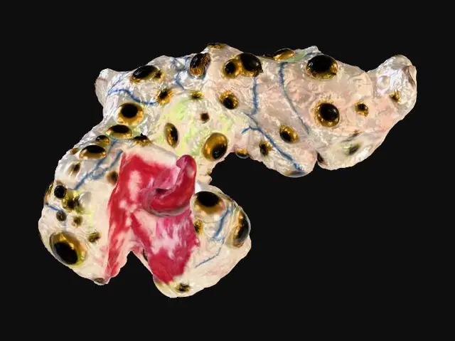 3D model for Worm eye monster