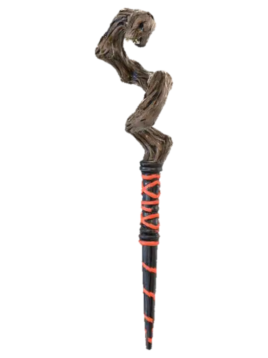 Serpent Staff - Wand 3D model, vytvořený pomocí AI
