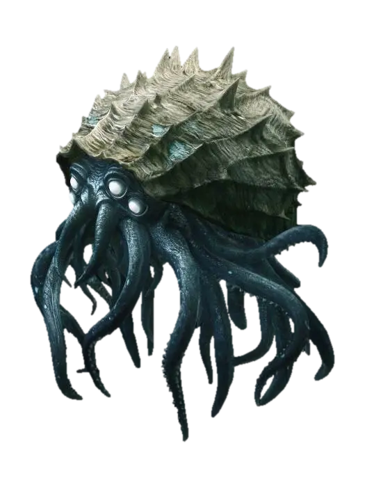 Abyssal Crowned Kraken 3D model, vytvořený pomocí AI
