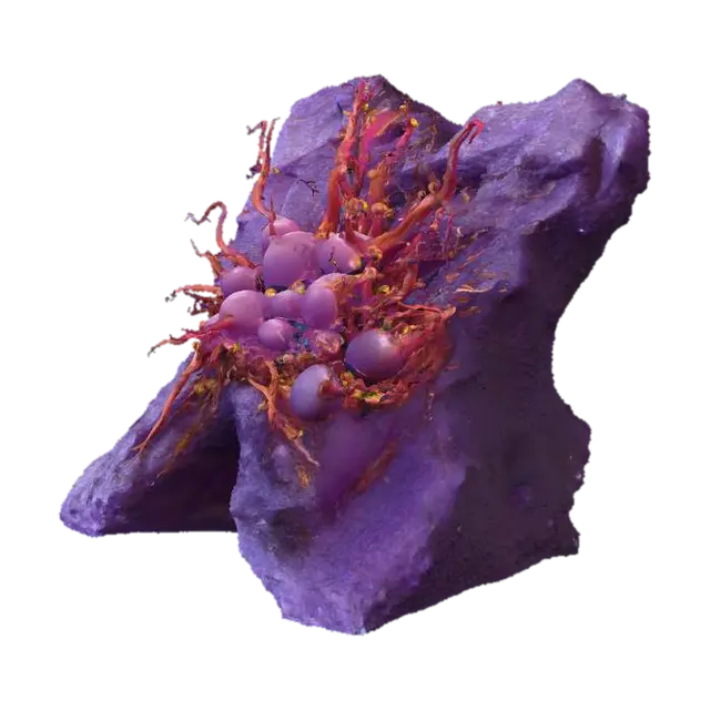 Galactic Bloom - Intergalactic 3D model, vytvořený pomocí AI