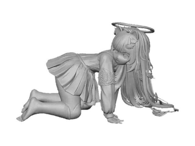 3D model for Lost in Leaves