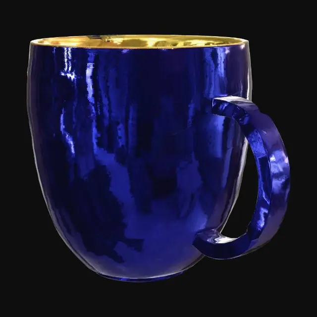3D model for Blue Mug at Dawn