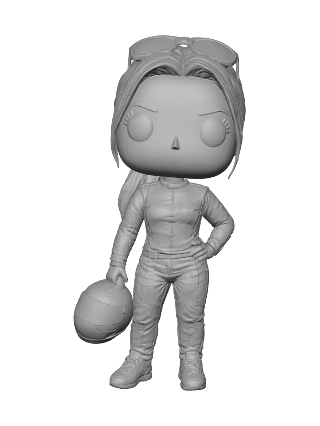 3D model for Pit Lane Racer