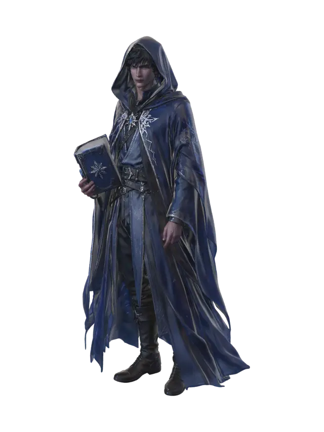 Axel - Mago 3D model, vytvořený pomocí AI