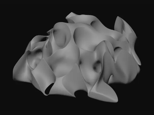 3D model for Minimal Surfaces: Geometry's Elegant Balancing Act