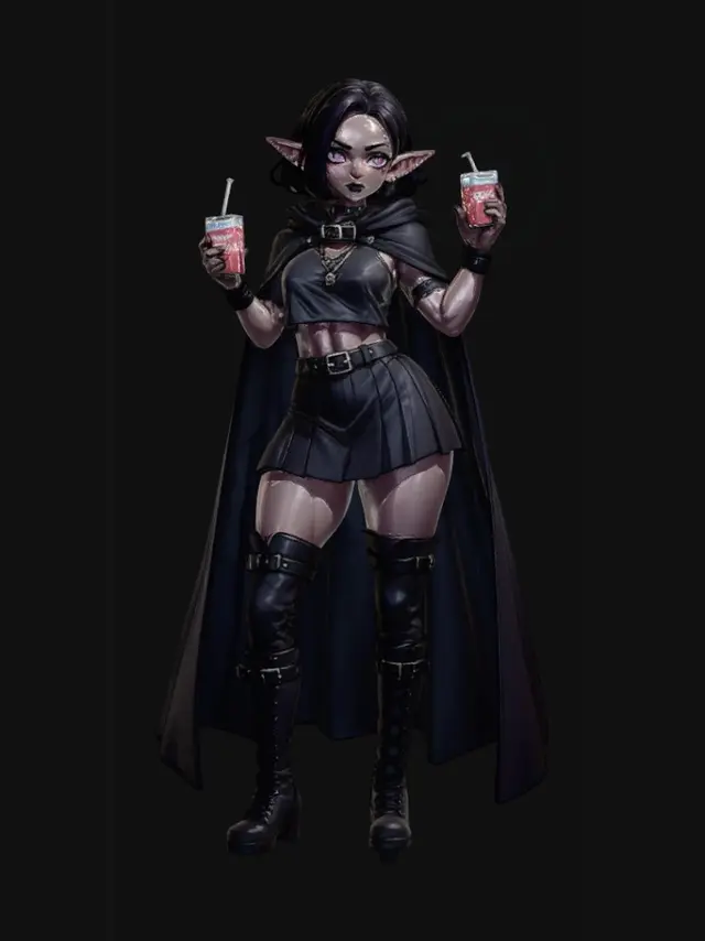3D model for Midnight Soda Enchantress