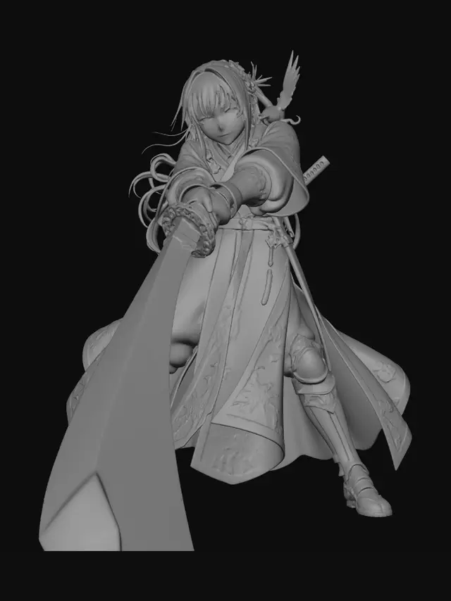 3D model for Iceblade Oathkeeper