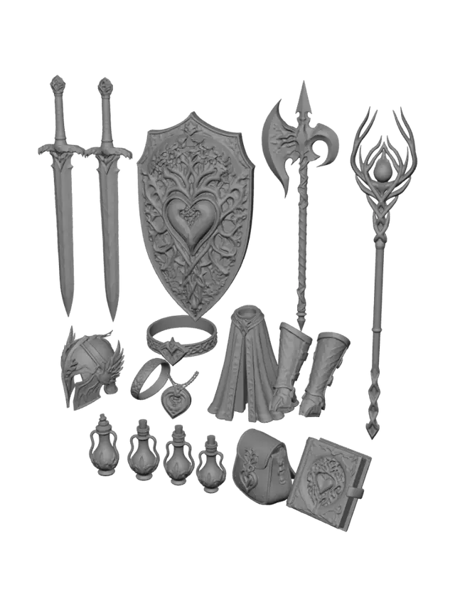 3D model for Emberheart Armory