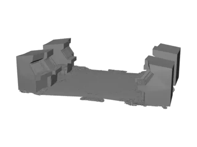 3D model for Abandoned Arcade of Colors