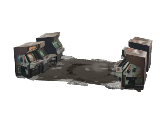 3D model for Abandoned Arcade of Colors