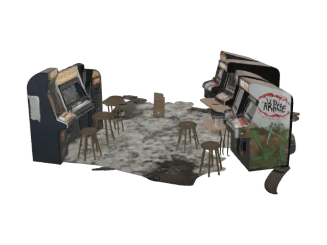 3D model for Midnight Neon Arcade
