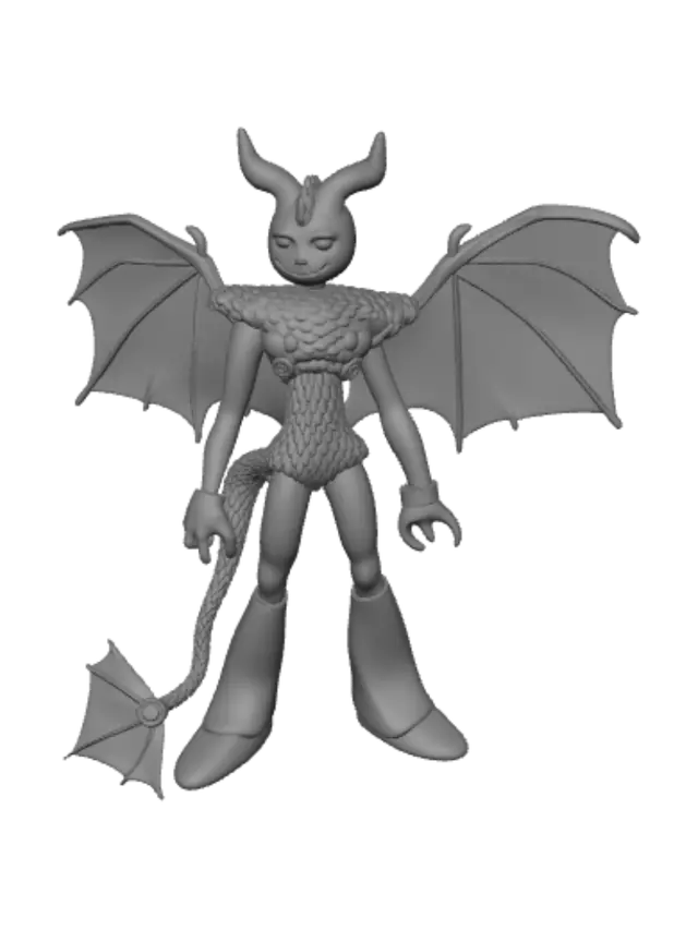 3D model for Azurewing Nightwarden