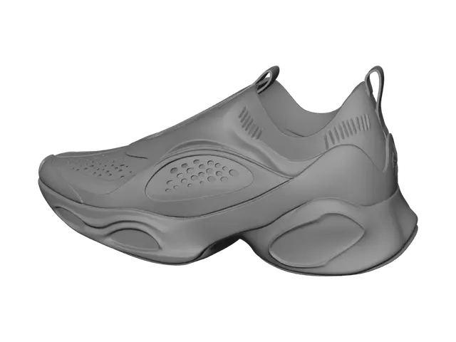 3D model for Golden Glide Sneaker