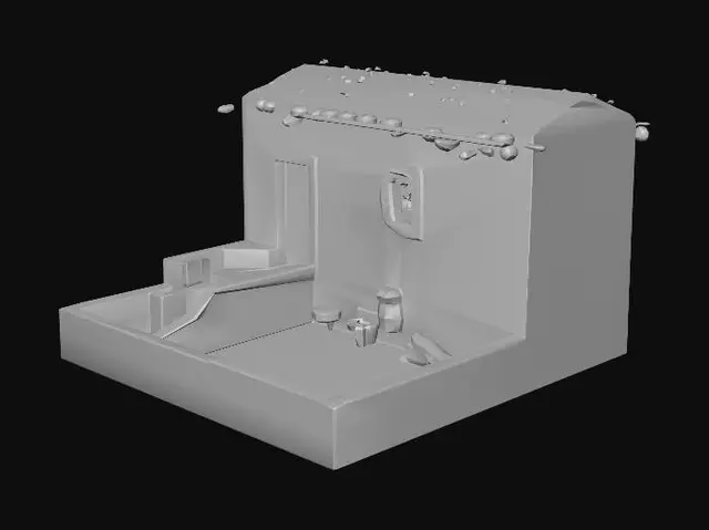 3D model for Thatched Mudbrick House