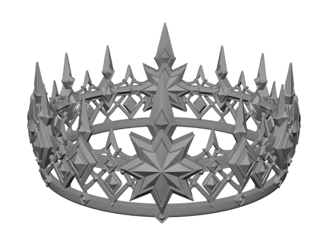 3D model for Azure Star Crown